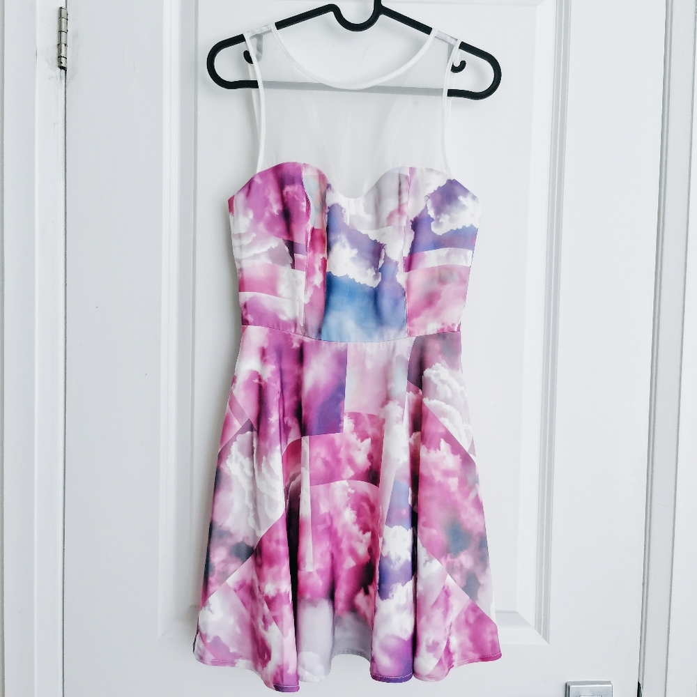 Keepsake pinky cloud dress